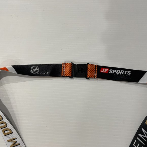 🏒3/$15🏒 Anaheim Ducks JF Sports NHL Breakaway Lanyard 17" - NEW - Picture 5 of 5